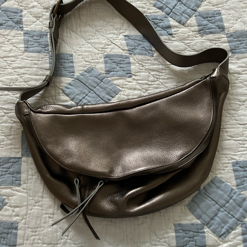 Laroll Oversized Leather Sling Bag